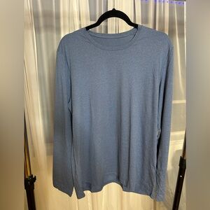 New! All citizens Men's Blue Long Sleeve Shirt
